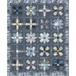 Strata This Way & That Graphite Quilt by Heidi Pridemore /61"x75"