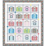 Travel Daze Quilt by Wendy Sheppard /78"x88"