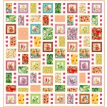 Tropicana Quilt feat. Tropical Sonata by Natalie Crabtree - free pattern available November 2026