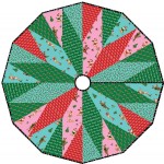 Over Under Tree Skirt by Swirly Girls Disign 48" Diameter 