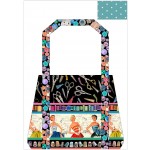 Zip it purse vintage sewing stash by the fabric addict /14"Wx10"H