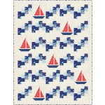 Sailing School- Vitamin Sea Quilt by Canuck Quilter Designs /50.5"x67"