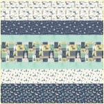 Wild and Free MINKY Strip Quilt 