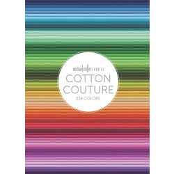 Cotton Couture Swatch Card  -  234 colors