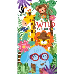 WILD EXPLORER PANEL - 24" REPEAT