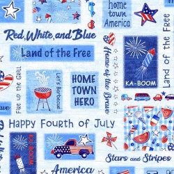 PATRIOTIC PATCHWORK