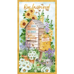 BEE INSPIRED PANEL -24" REPEAT