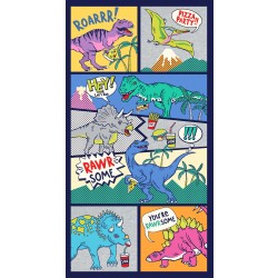 RAWRSOME DINO PANEL - 24" REPEAT