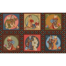 TOKYO FUR-TALES PANEL -24" REPEAT