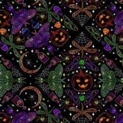 HALLOWEEN DAMASK