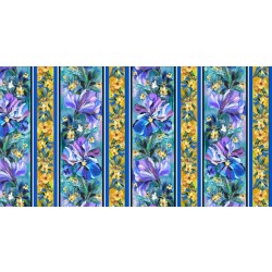 BRUSH OF IRIS STRIPE