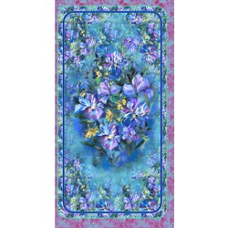 IRIS REVERIE PANEL-24" REPEAT