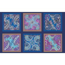 BUCKINGHAM PAISLEY PANEL-28" REPEAT