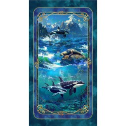 GUARDIANS OF THE DEEP PANEL-24" REPEAT