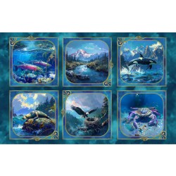 SPIRIT OF THE NORTHERN WATERS PANEL-28" REPEAT