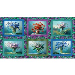 VALLEY BLOSSOMS PANEL 44''X24''