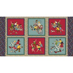 HAPPY-GO-LUCKY KIDS PANEL 24" REPEAT