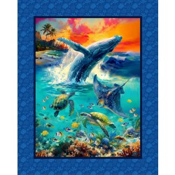 LEGENDS OF ALOHA PANEL 44''X36''