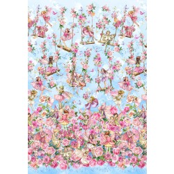 SPRING SONGS FAIRY BORDER