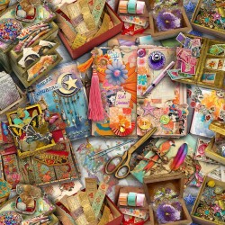 JUNK JOURNALLER'S DESK