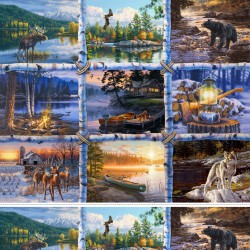 NORTH COUNTRY PANEL - 36" REPEAT