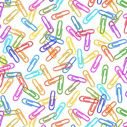 RAINBOW PAPERCLIPS
