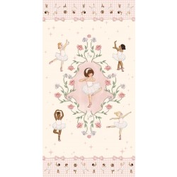 SWAN LAKE PANEL -24" REPEAT