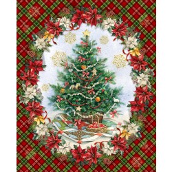 COZY CHRISTMAS PANEL -36" REPEAT