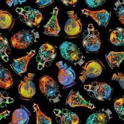 WITCH POTION BOTTLES