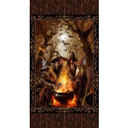 WITCHES FOREST PANEL -24" REPEAT