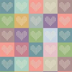 CROSS STITCH HEART