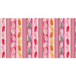 GILDED PLUMAGE STRIPE