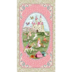 FAIRYTALE BLOOMS PANEL-24" REPEAT