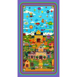 UP,UP & AMERICANA PANEL 24''X44''