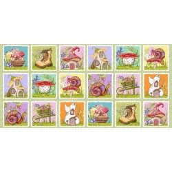 GARDEN GOSSIP 21" REPEAT