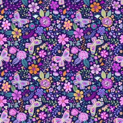 ENCHANTED GARDEN on 108" WIDE BACKS