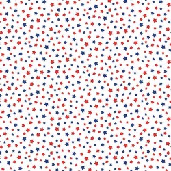 ITTY BITTY STARS on 108" WIDE BACKS