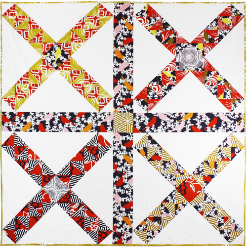 Barn Door Quilt by Tara Faughnan / 62x62"