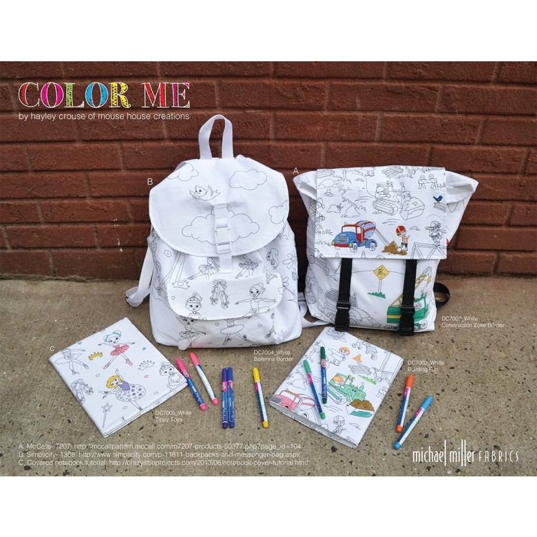 Color Me backpacks