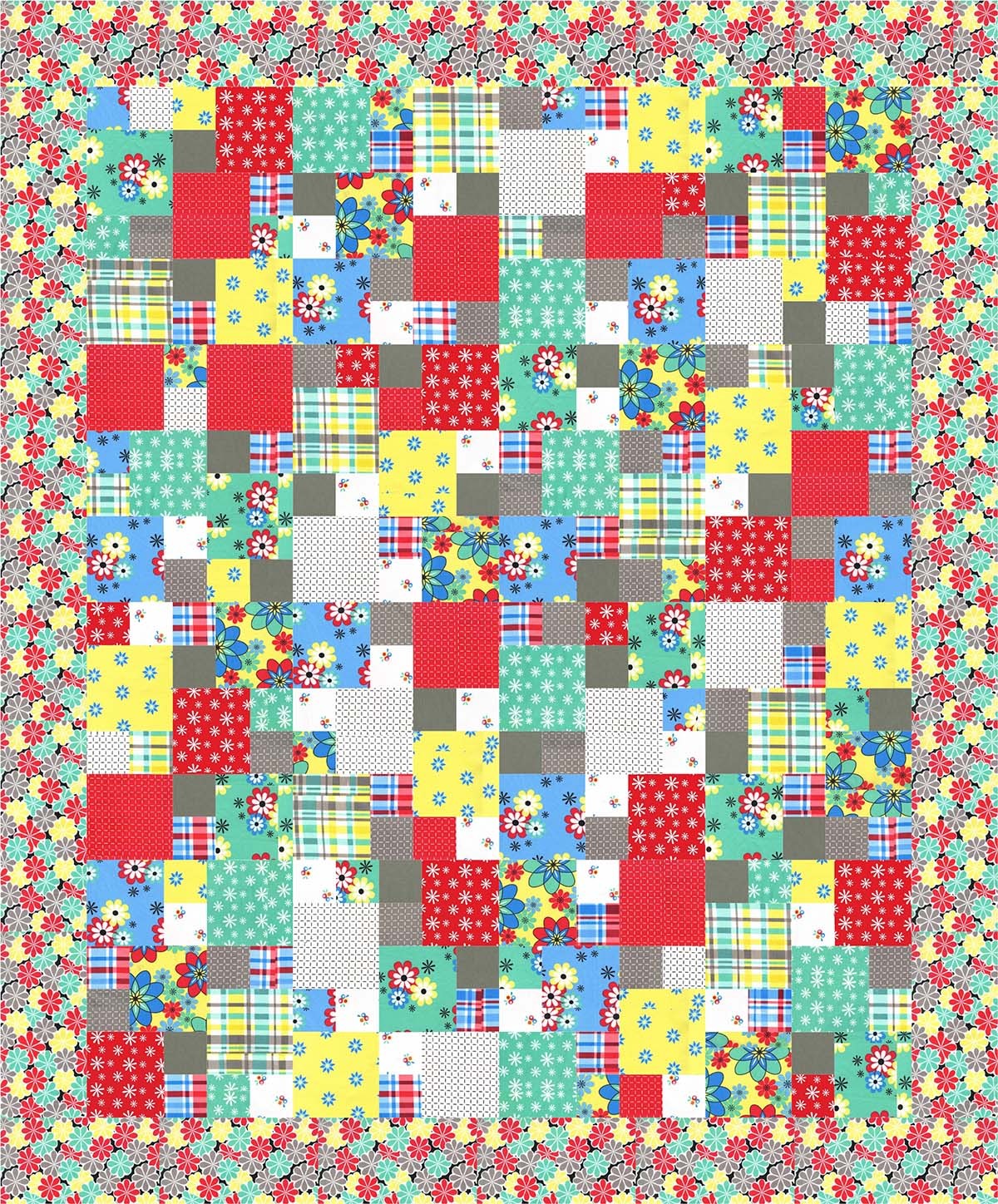 Baker's Dozen by Susan Emory /60"x70" QUILT INSPIRATIONS GET INSPIRED