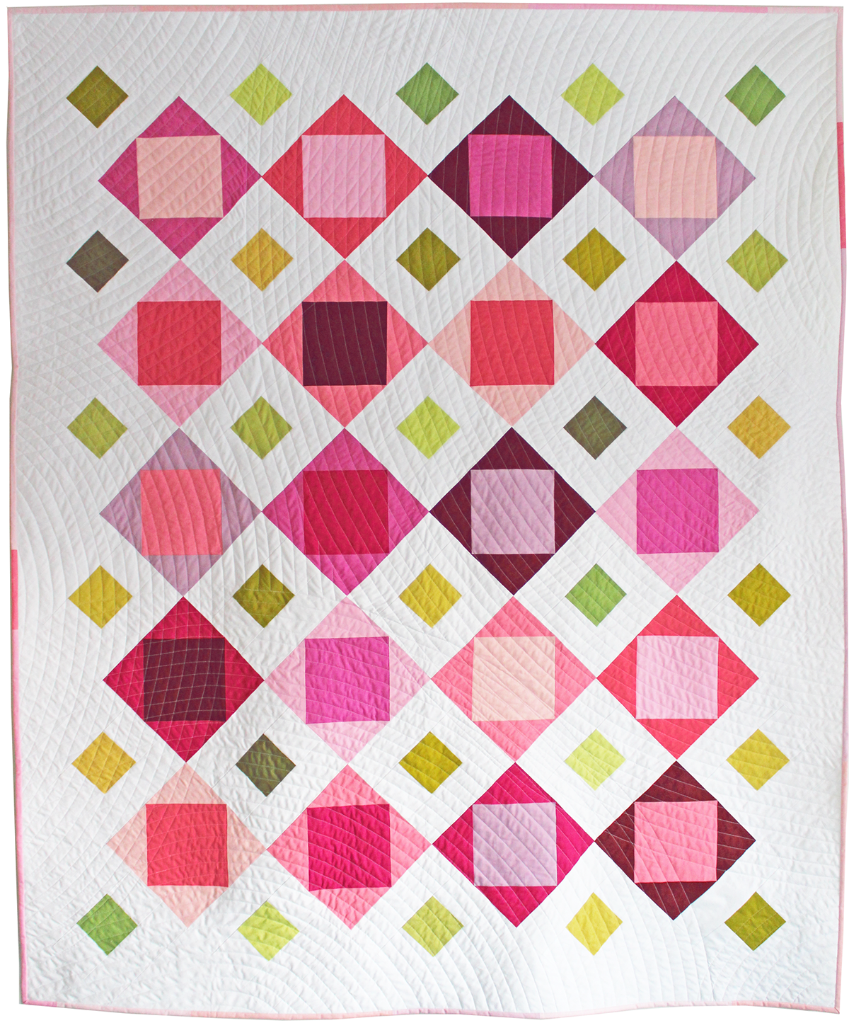 Bloomin' Quilt by Tamara Kate / 54" X 65"