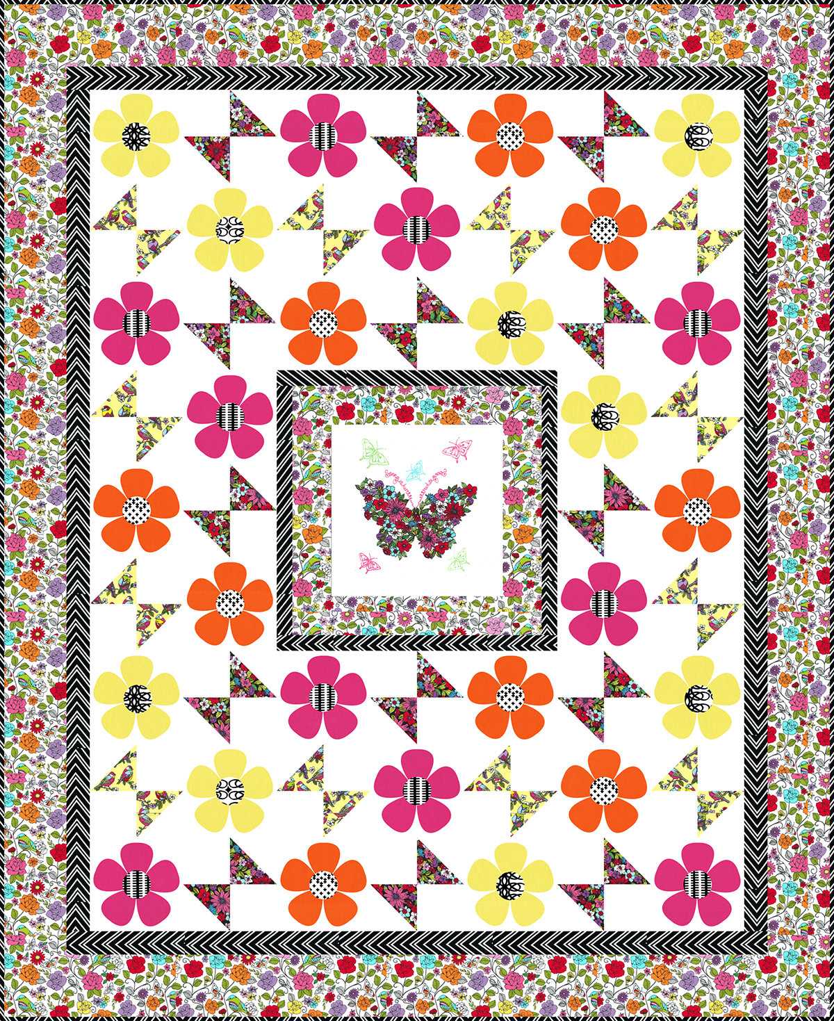 Butterfly Garden Quilt