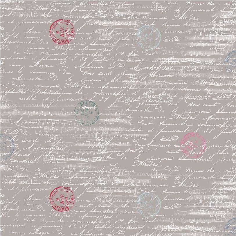 la Parisienne travel notes letters writing words abc script love note