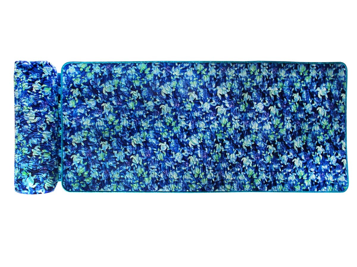 Siesta Fiesta! Roll up Beach, Nap , Lounge Chair mat by Annies minky