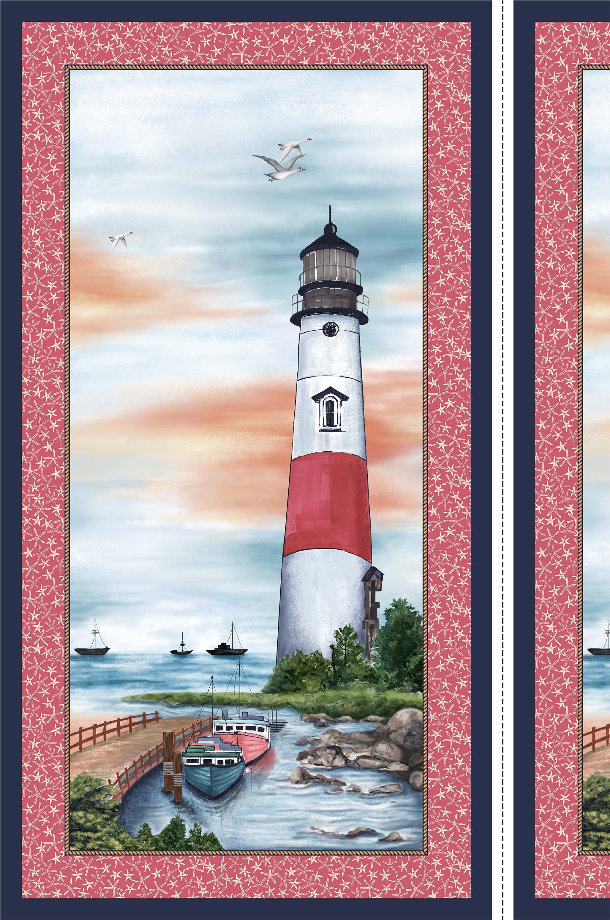 HD Holy Lighthouse Backdrops Sacred Light Guided Fishing Boat s Seaside Lighthouse Photography Backdrops Photo Studio Background Props Family Interior Mural 5x7ft LSMT269 
