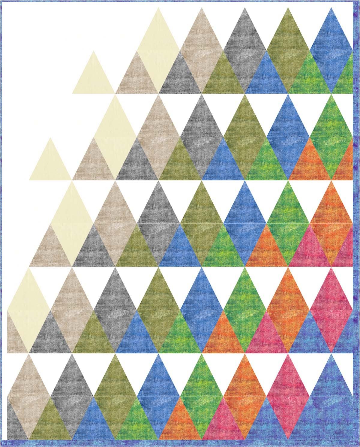 Foothills Quilt by Seems Like A Dream Quilt Deisgn