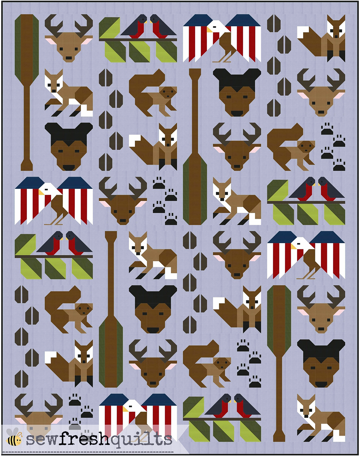 Forest Friends Quilt By Sew Fresh Quilts Quilt Inspirations