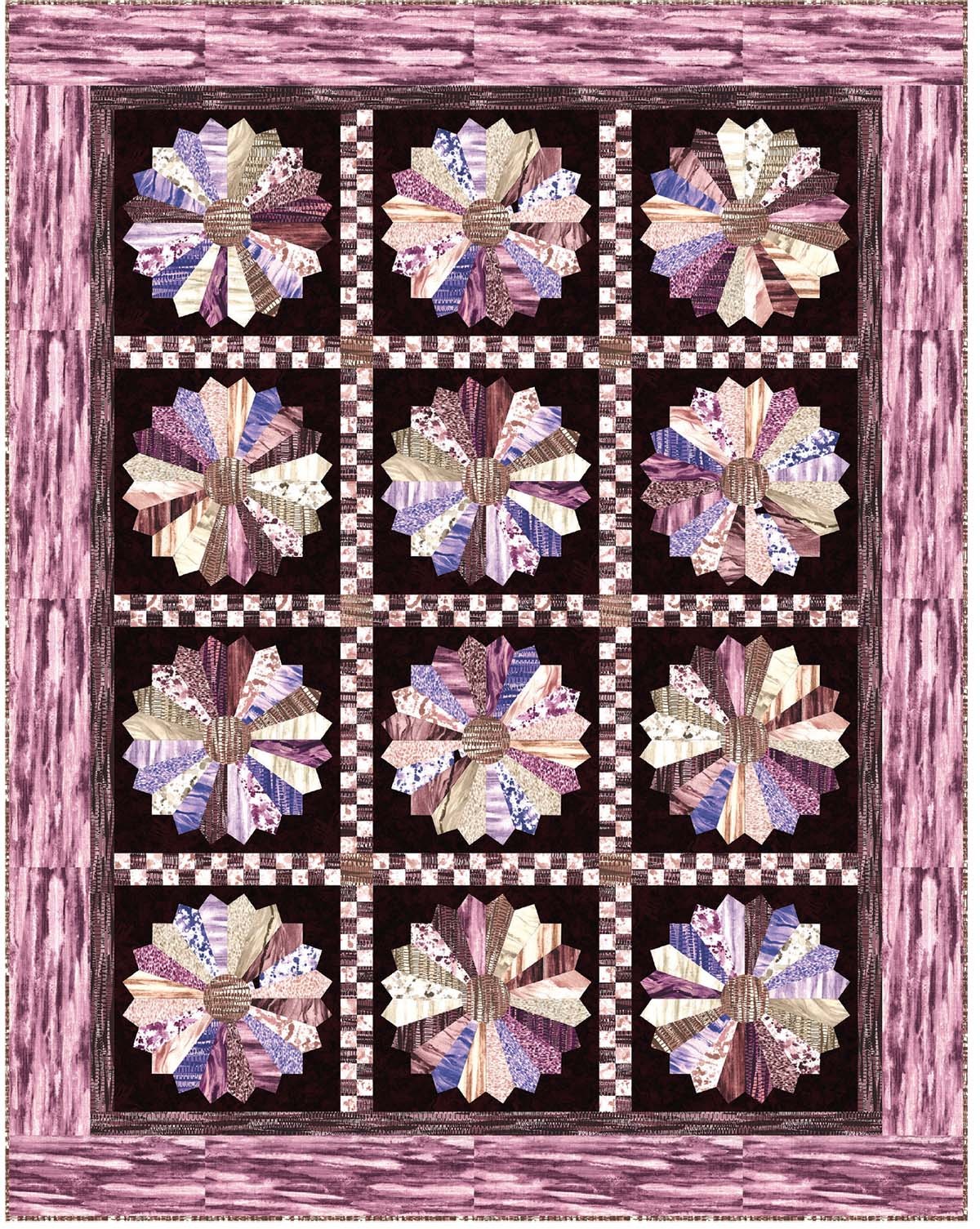 mardi gras quilt kit