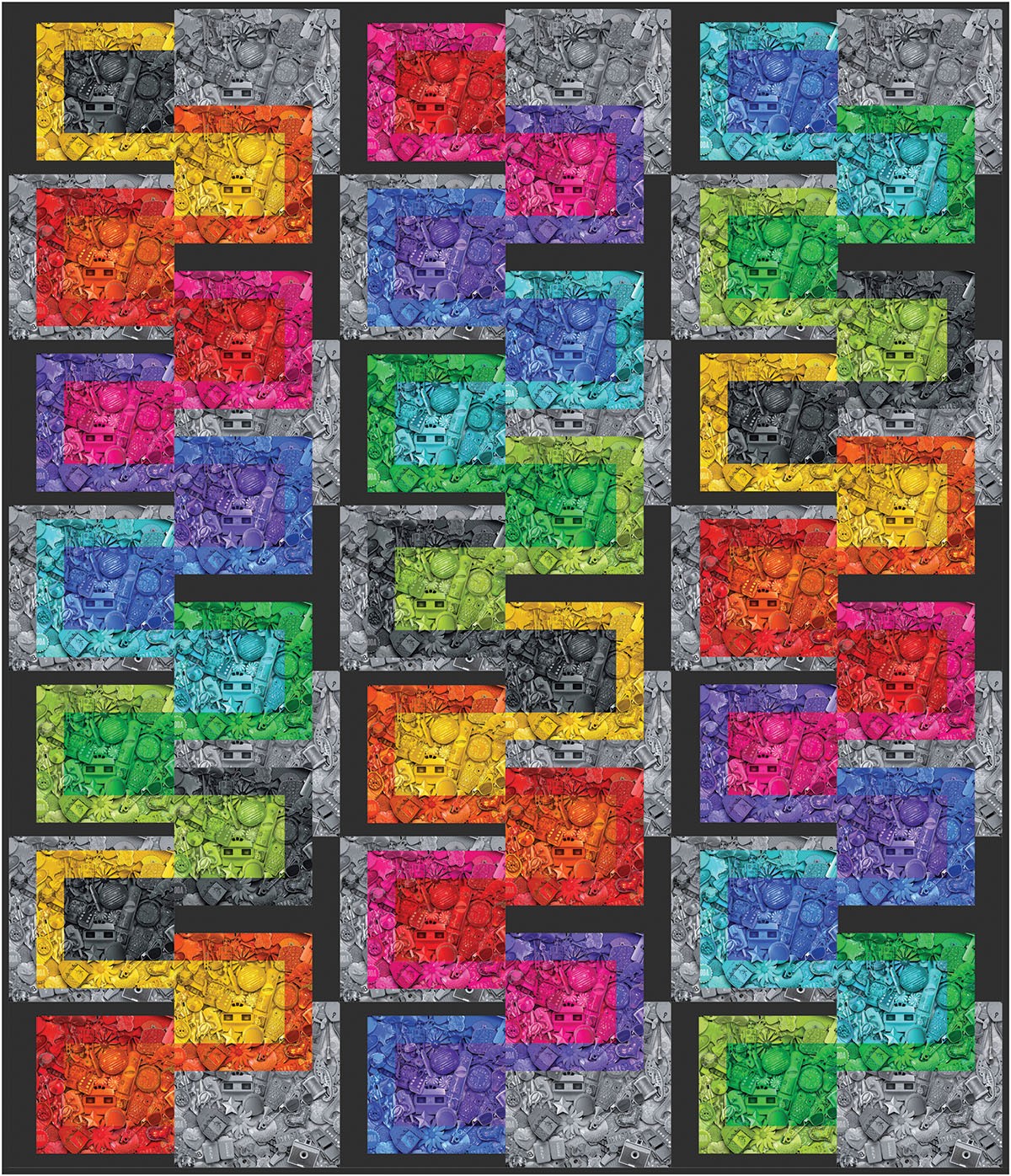 ModBox Living color Linda & Carl Sullivan/Colourwerx quilt