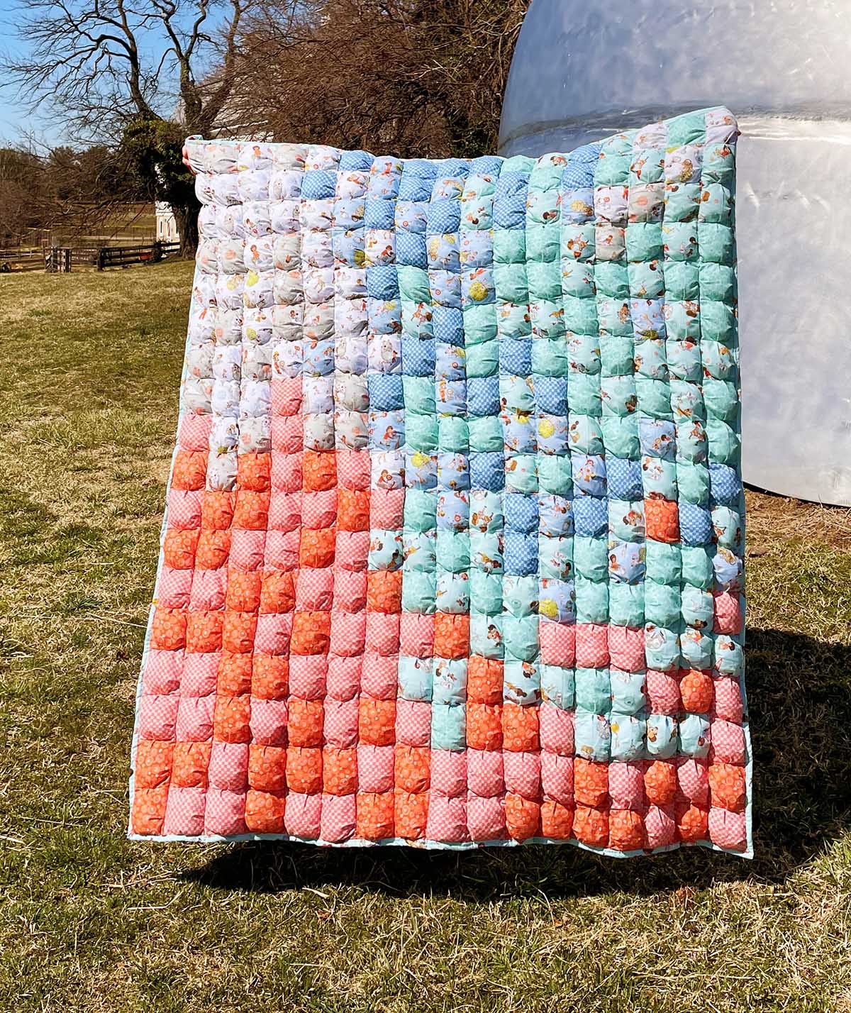 Parker with ombre quilting 2025